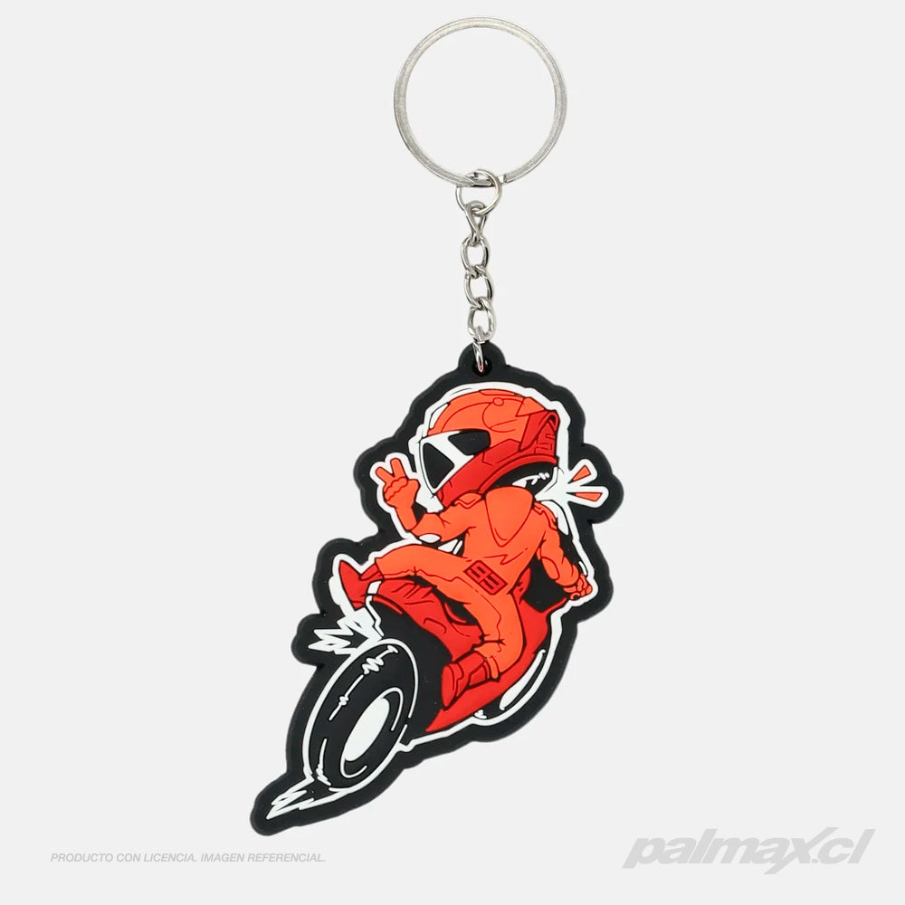 Llavero Marc Márquez Cartoon – Oficial MotoGP | GP Racing Apparel