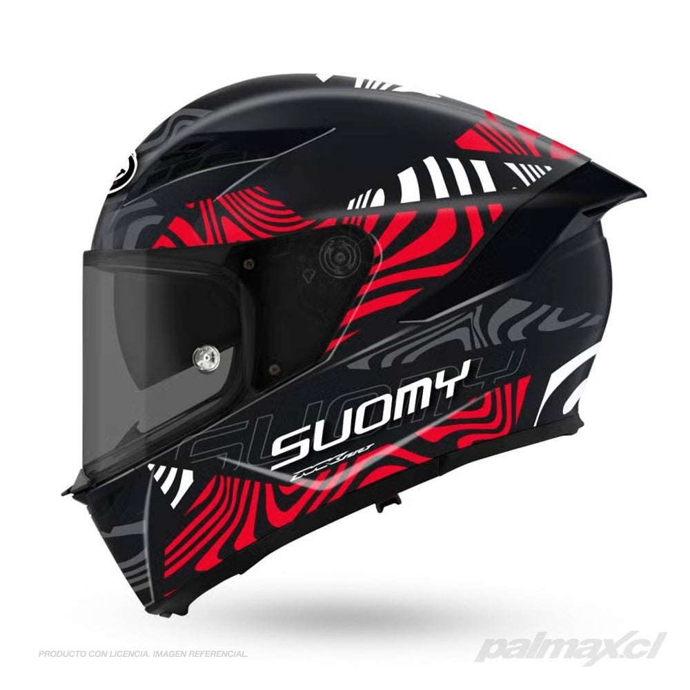 Casco integral para calle modelo STELLAR 2 Moltein Matt Red | Suomy