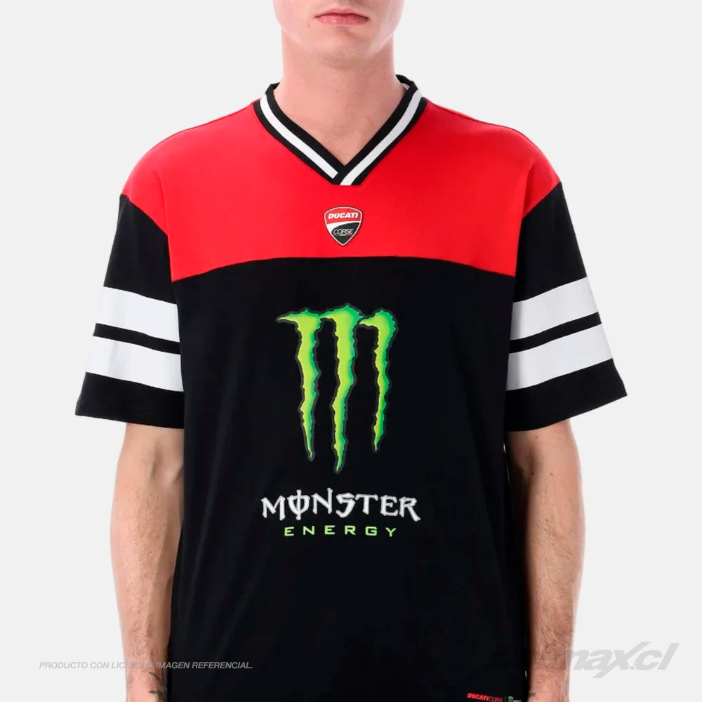 Polera / camiseta Ducati Corse x Monster Energy – Oficial MotoGP | GP Racing Apparel