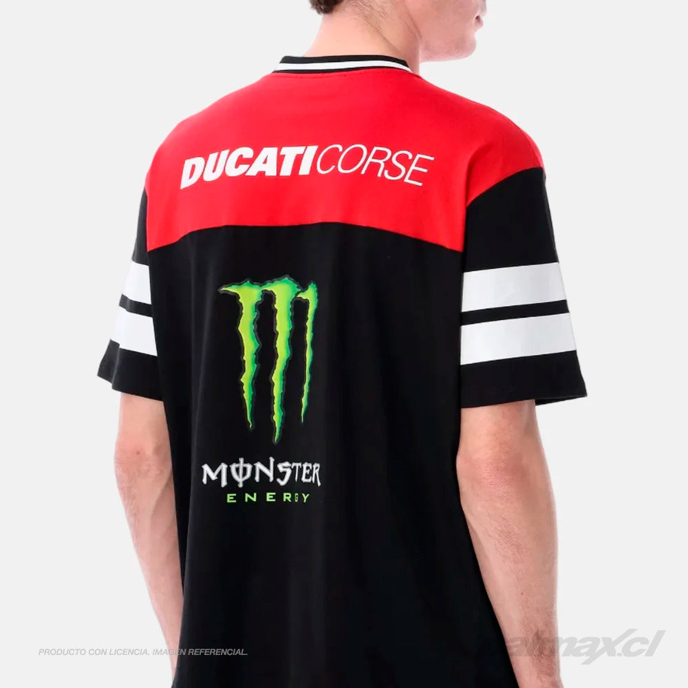 Polera / camiseta Ducati Corse x Monster Energy – Oficial MotoGP | GP Racing Apparel