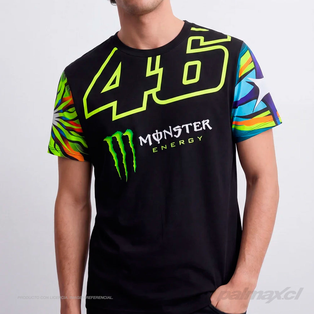 Polera / camiseta manga corta unisex Sole Luna 46 Monster Energy | VR46