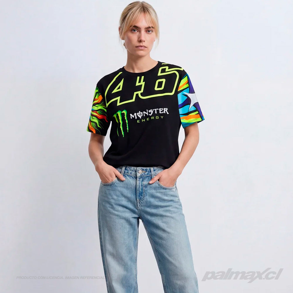 Polera / camiseta manga corta unisex Sole Luna 46 Monster Energy | VR46
