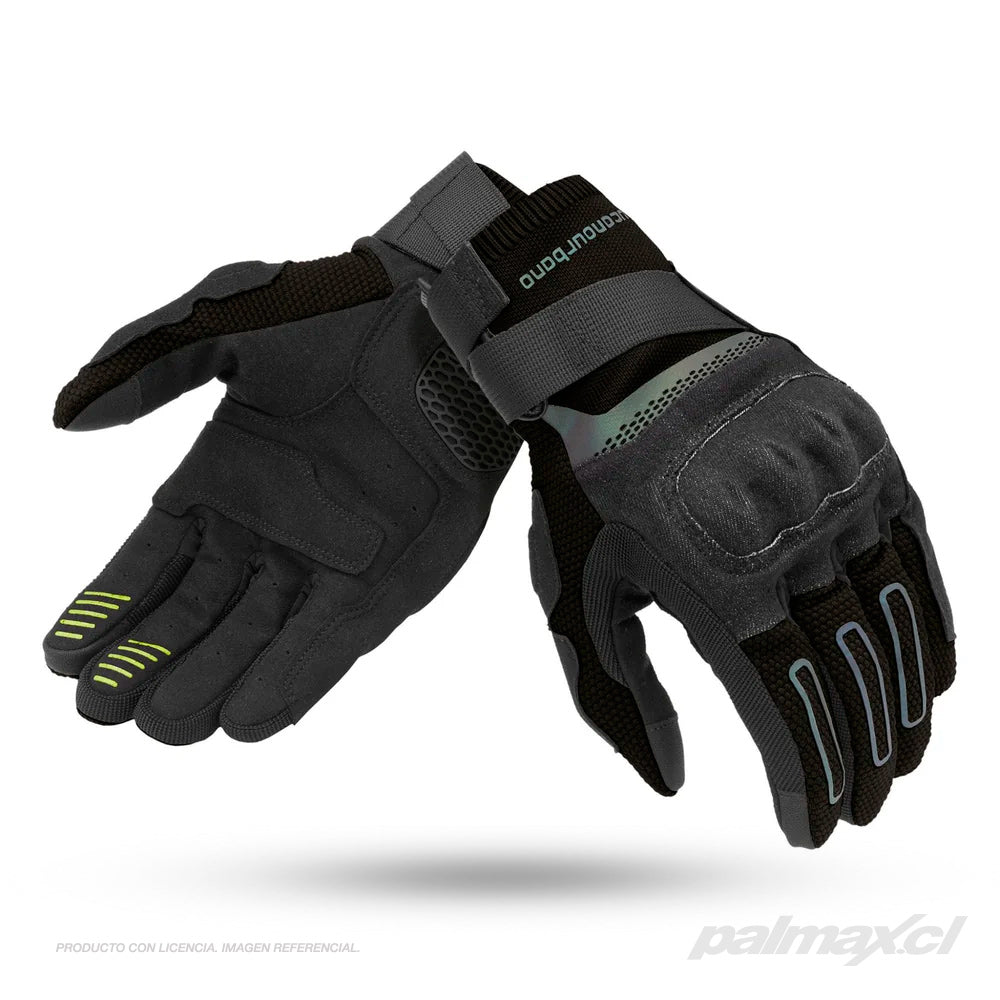 Guantes de verano para moto de calle modelo MRK3 Black | T.UR