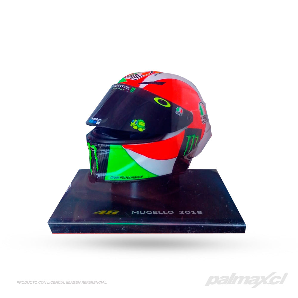 Casco de colección 1:5 Valentino Rossi Mugello 2018 | VR46