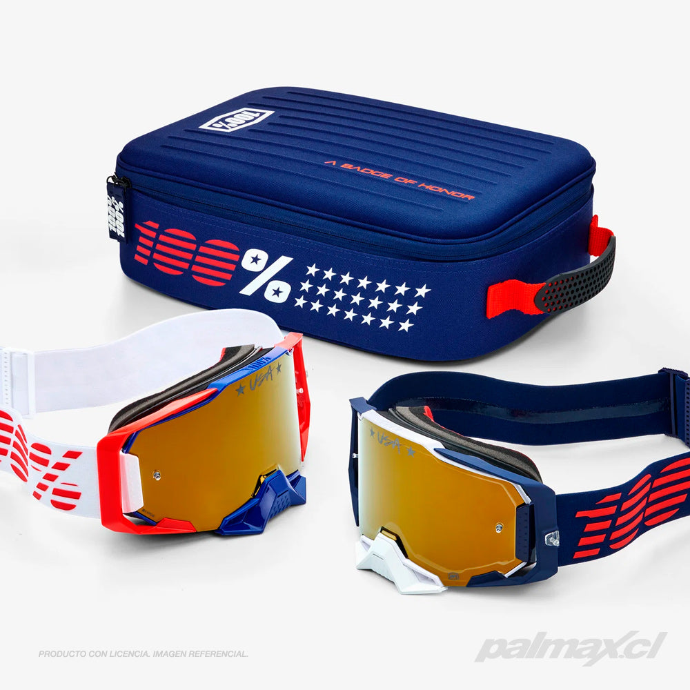 Pack (2) Antiparras ARMEGA PATRIOT PRO con bolso | 100 Percent