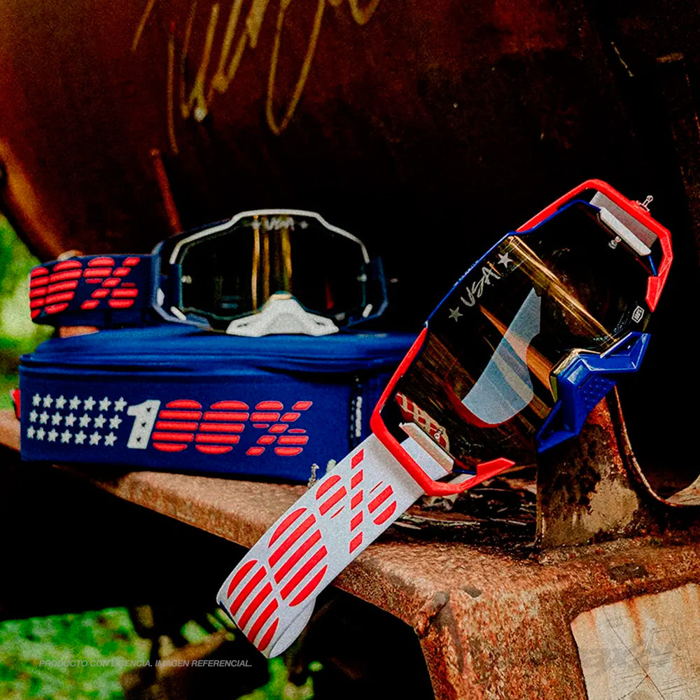 Pack (2) Antiparras ARMEGA PATRIOT PRO con bolso | 100 Percent