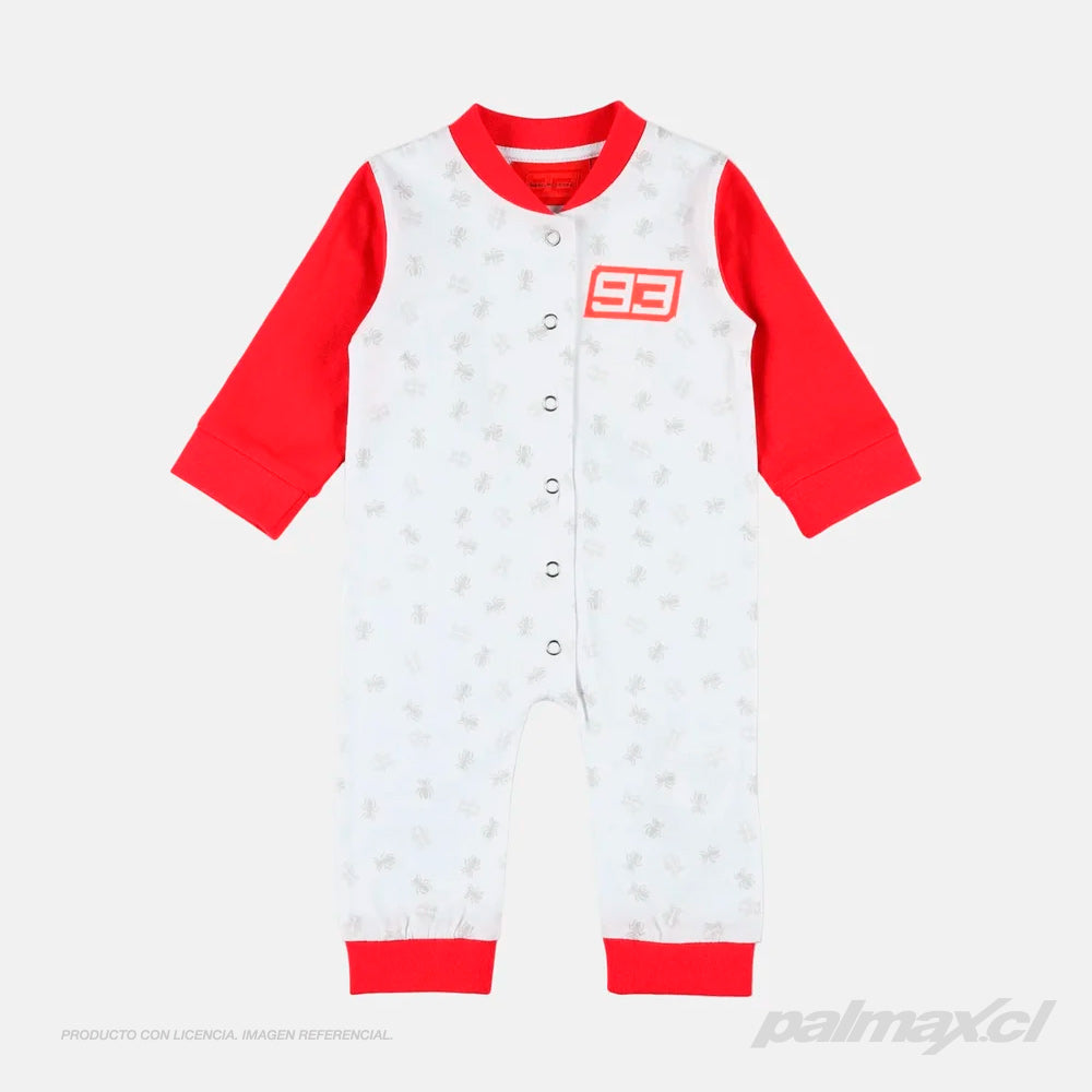 Pijama Bebé Marc Márquez 93 Graphic Bike – Oficial MotoGP | GP Racing Apparel