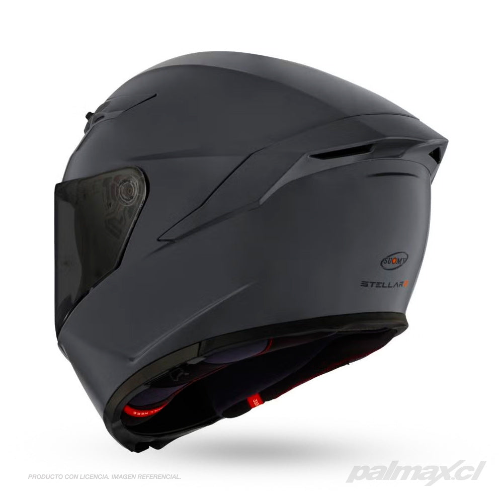Casco integral para calle modelo STELLAR 2 Plain Matt Black | Suomy