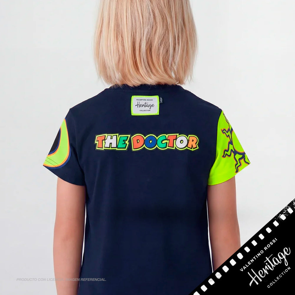 Polera / camiseta infantil unisex Sole Luna 46 Heritage | VR46