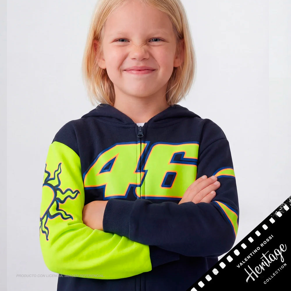 Poleron / Sudadera infantil unisex Sole Luna 46 Heritage | VR46