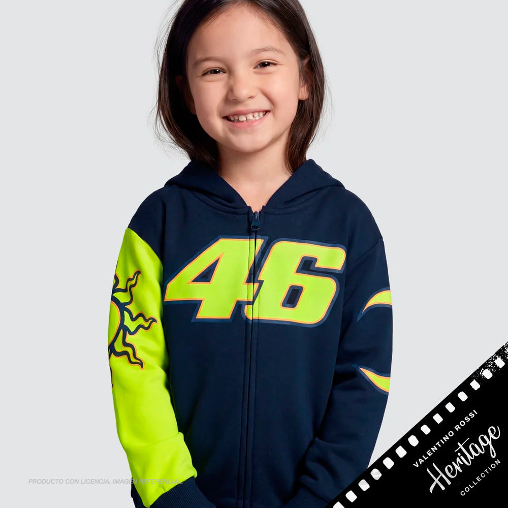 Poleron / Sudadera infantil unisex Sole Luna 46 Heritage | VR46