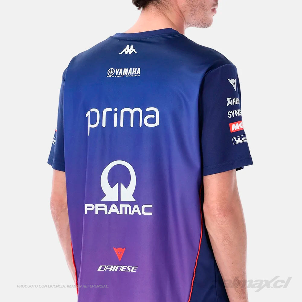 Polera / Camiseta Replica Prima Pramac Yamaha 2026 | GP Racing Apparel