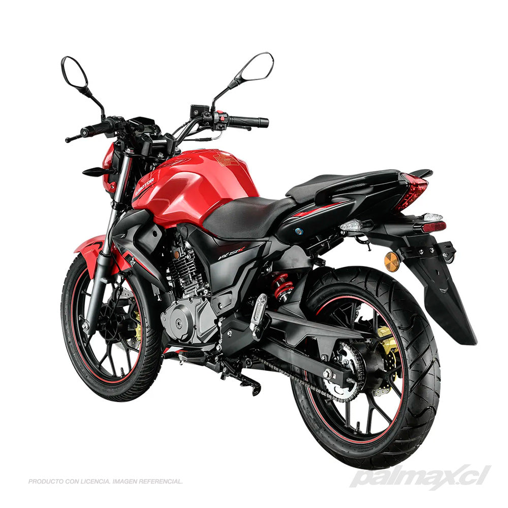 Motocicleta NX150 (color rojo) | QJ Motor