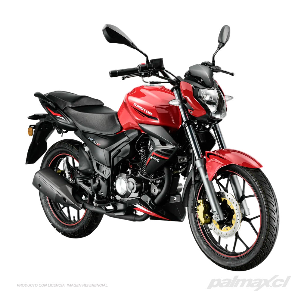 Motocicleta NX150 (color rojo) | QJ Motor