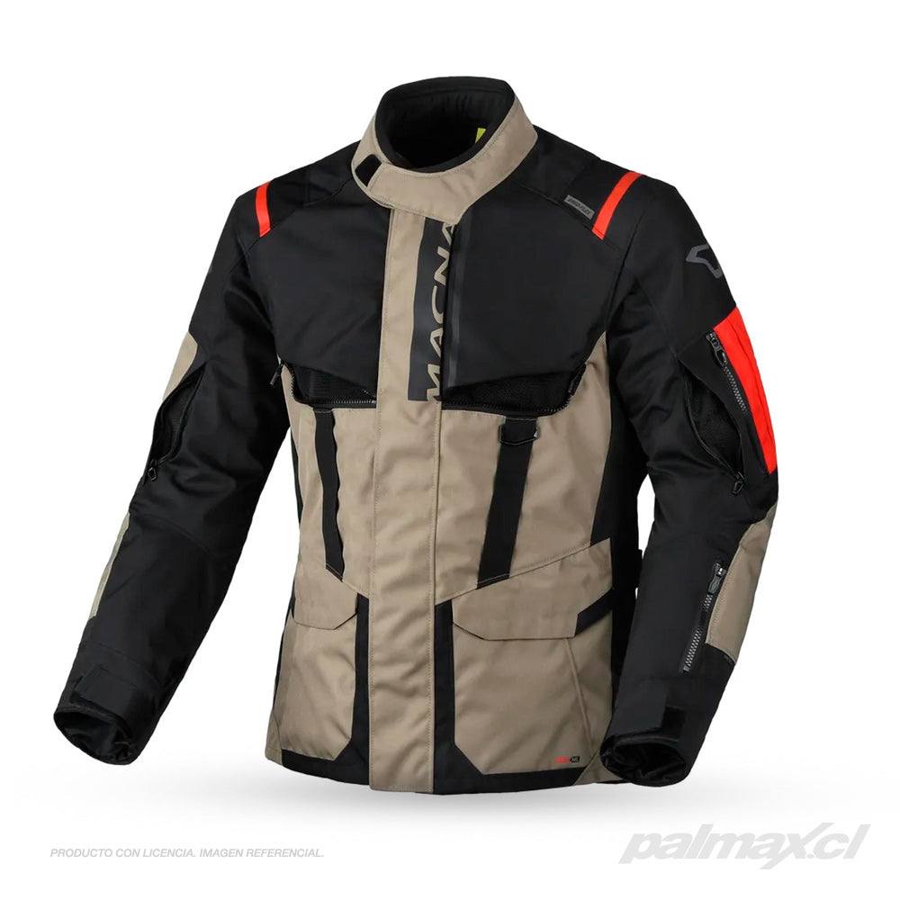 Chaqueta adventure Rancher 2.0 Beige / Negro | Macna