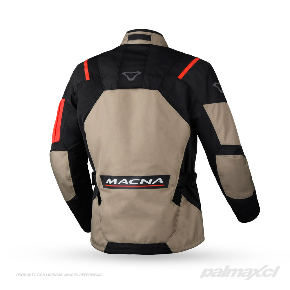 Chaqueta adventure Rancher 2.0 Beige / Negro | Macna