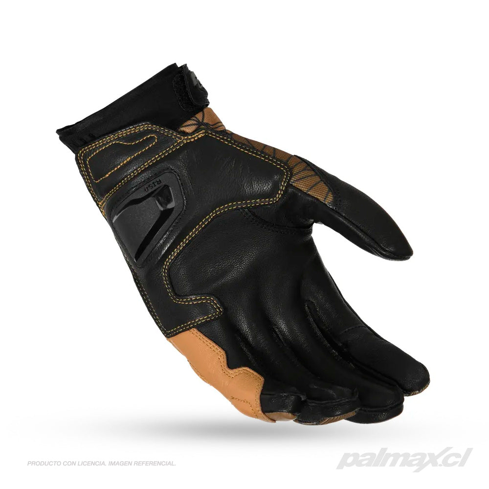 Guantes para moto de calle modelo Rocco cafe / negro | Macna