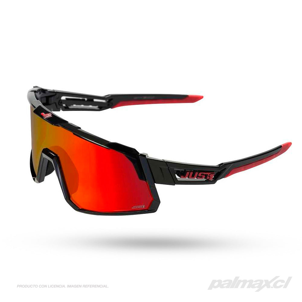 Lentes deportivos Sniper Black Red Lens | JUST 1
