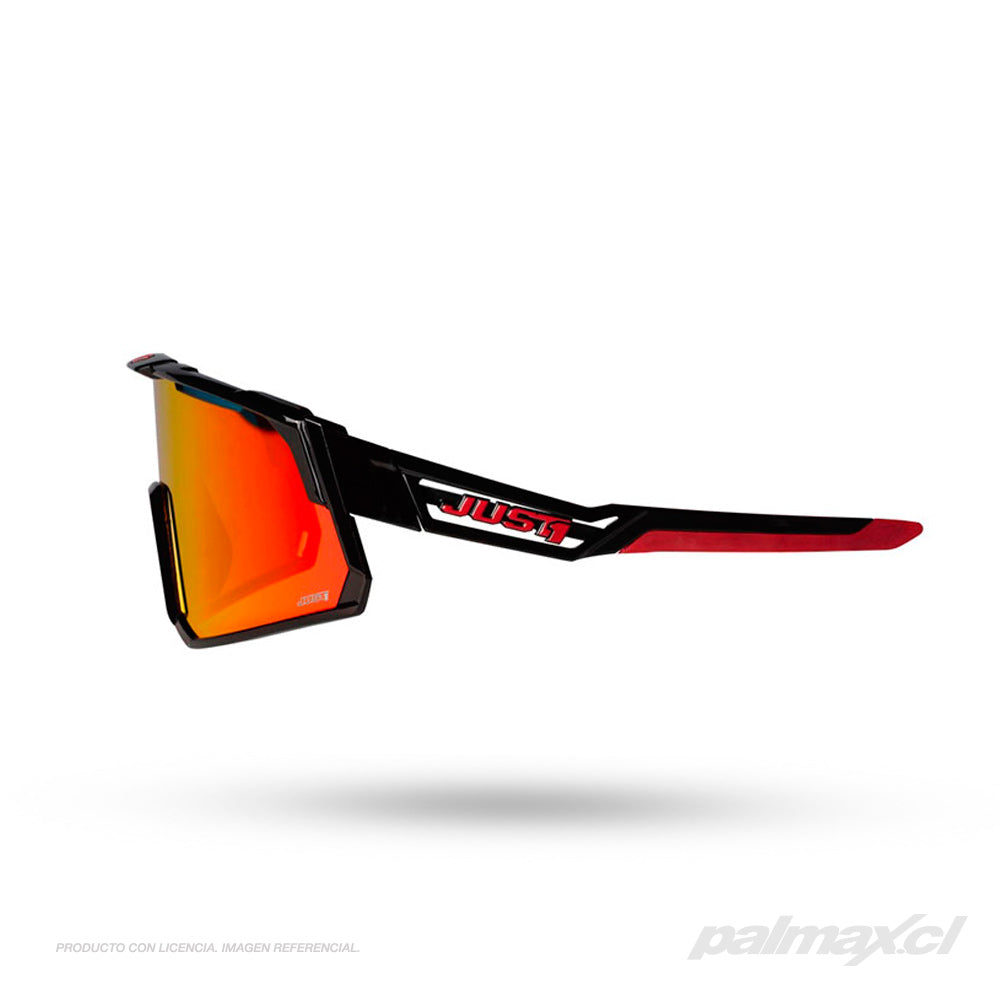 Lentes deportivos Sniper Black Red Lens | JUST 1