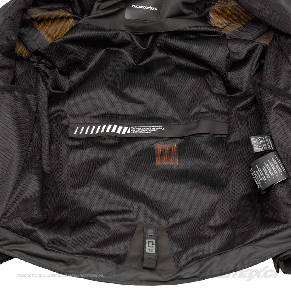 Chaqueta de motociclismo STARTMOTION Dark Grey | Tucano Urbano