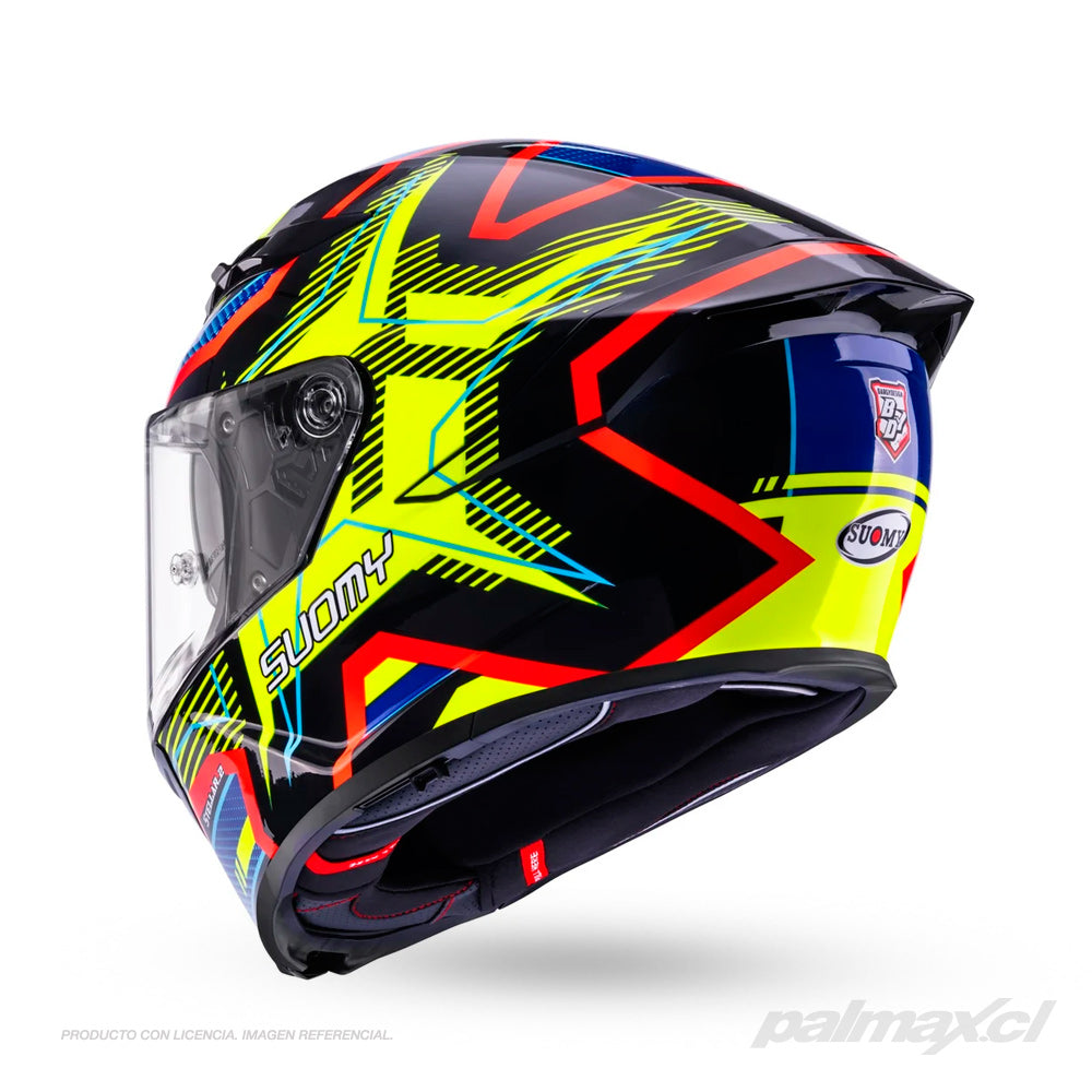 Casco integral STELLAR 2 Blackstar Blue Yellow | Suomy