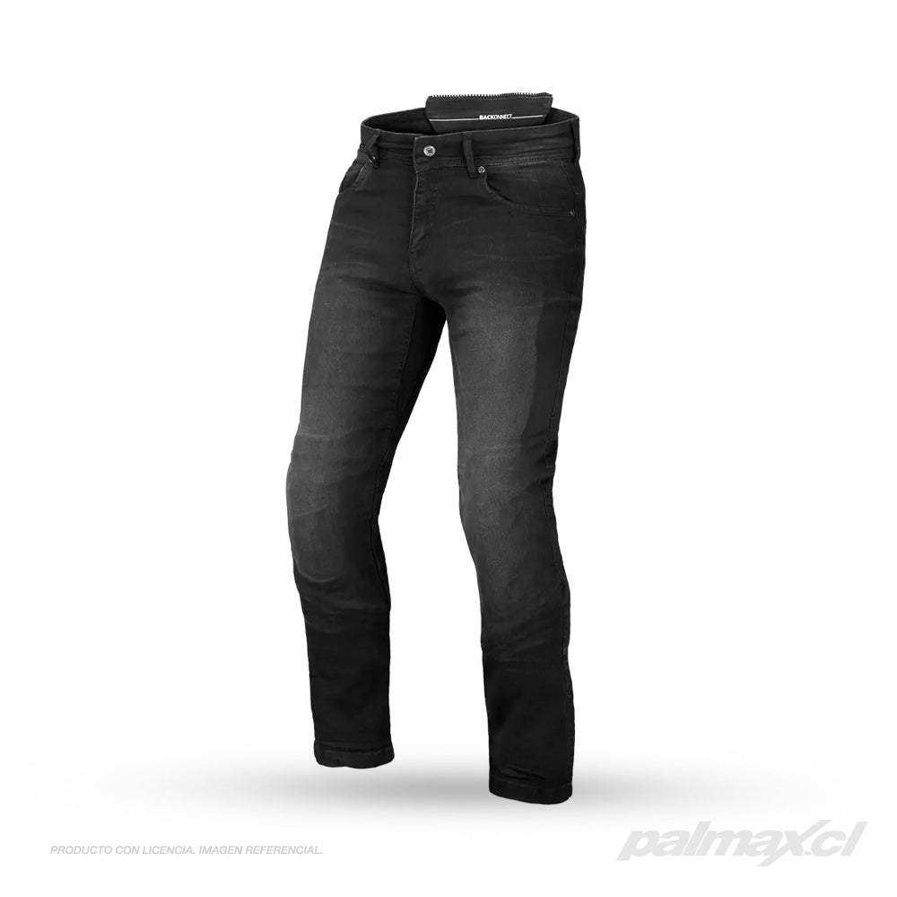 Pantalon denim Stone Pro negro | Macna