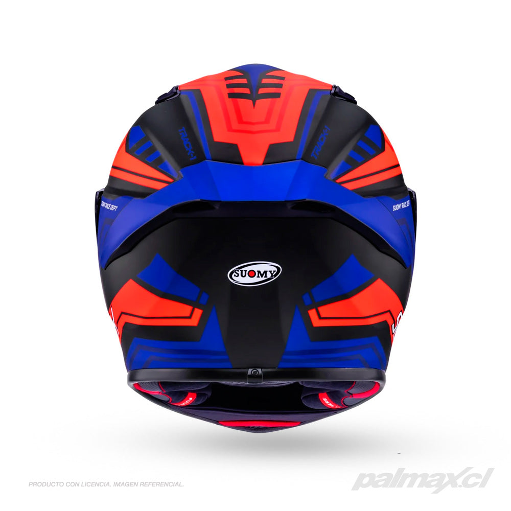 Casco integral Track-1 Framework Matt Black Red Blue | Suomy