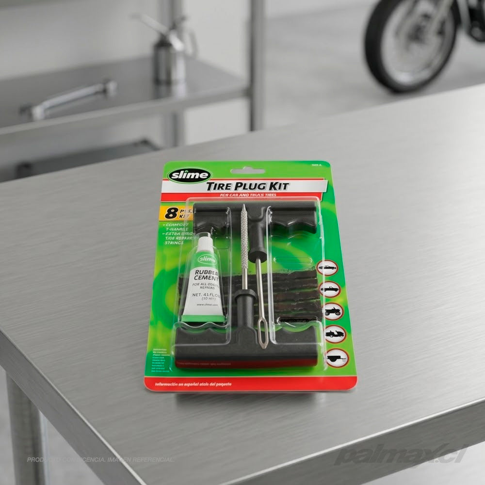 Kit de reparacion (pinchazos) de neumaticos | Slime