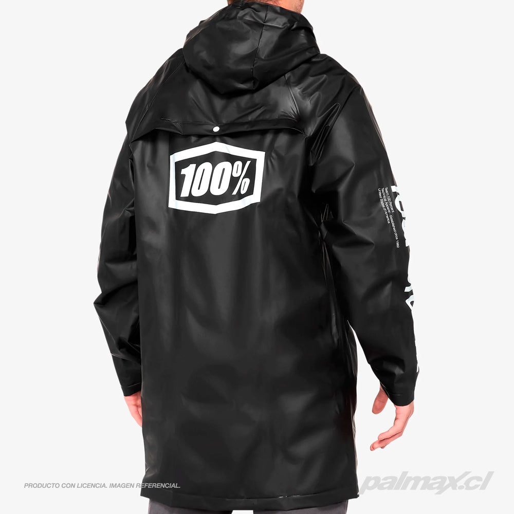 Chaqueta impermeable Torrent Black | 100 Percent