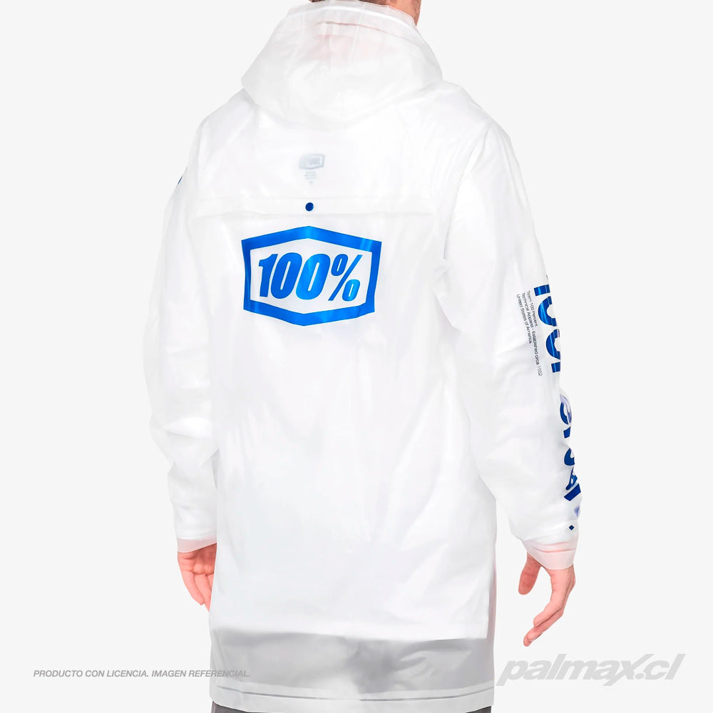 Chaqueta impermeable Torrent semi transparente | 100 Percent