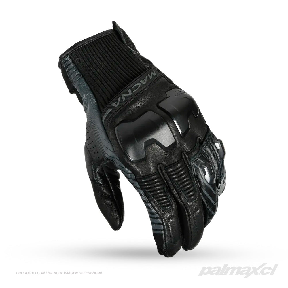 Guantes para moto de calle modelo Ultraxx negro/gris | Macna
