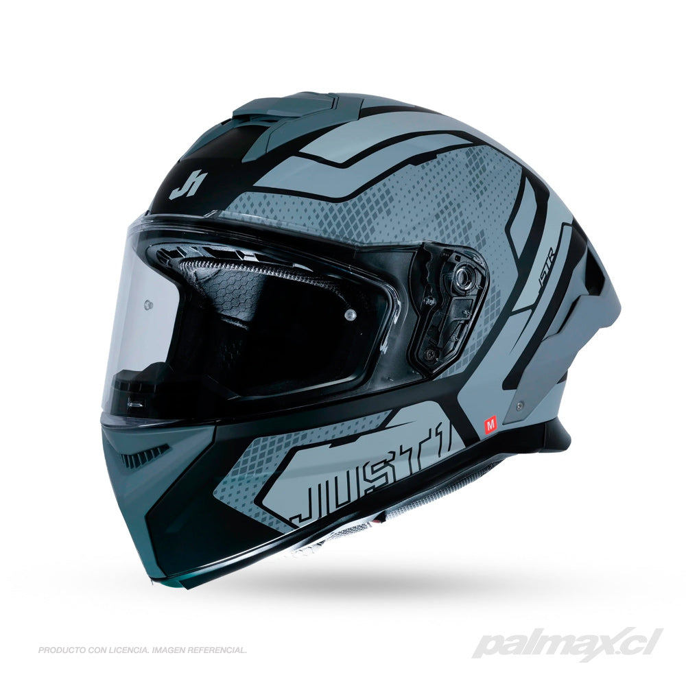 Casco integral para calle modelo J-STR Union Grey Matt | Just 1 Racing