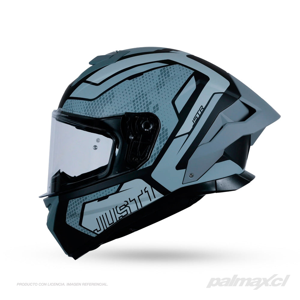 Casco integral para calle modelo J-STR Union Grey Matt | Just 1 Racing