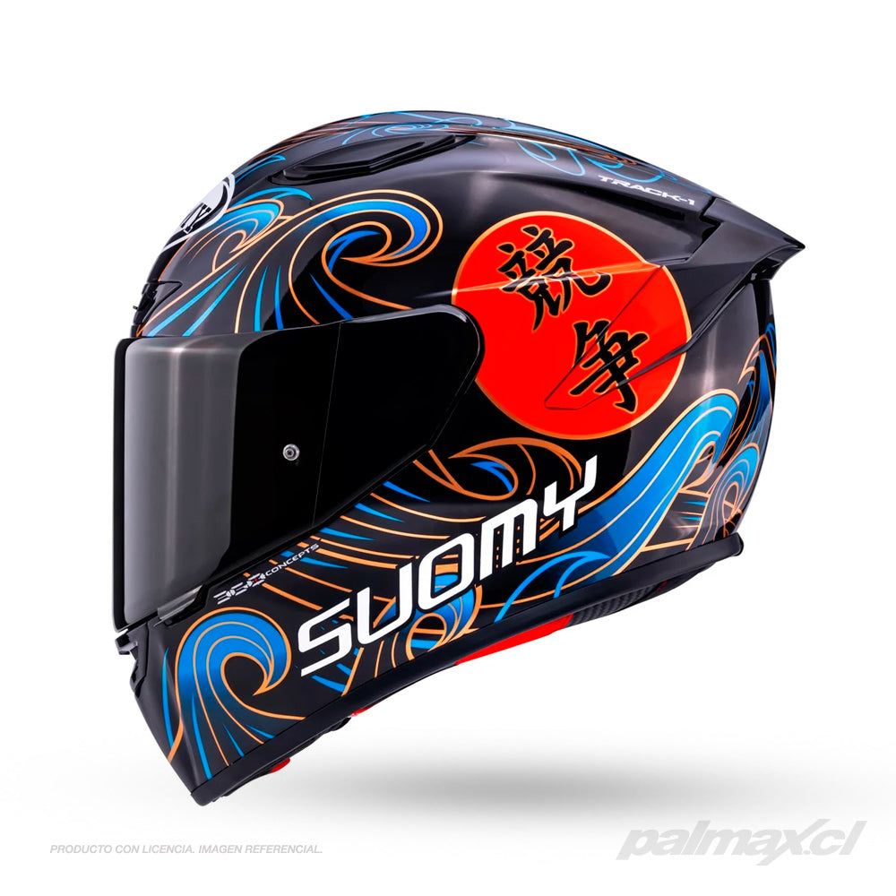 Casco integral Track-1 Wabes Black | Suomy