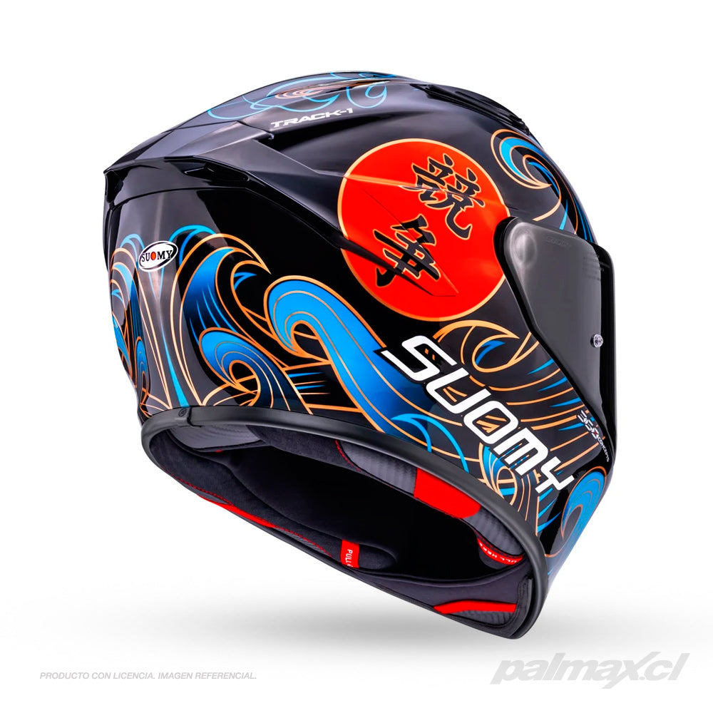 Casco integral Track-1 Wabes Black | Suomy