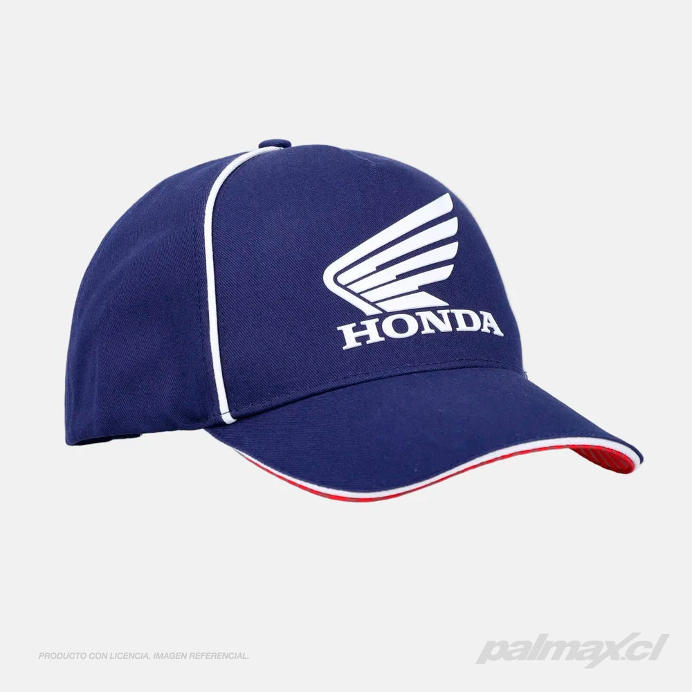 Gorra curva HRC Racing Blue - WING LOGO | GP Racing Apparel