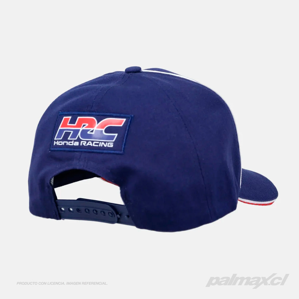 Gorra curva HRC Racing Blue - WING LOGO | GP Racing Apparel