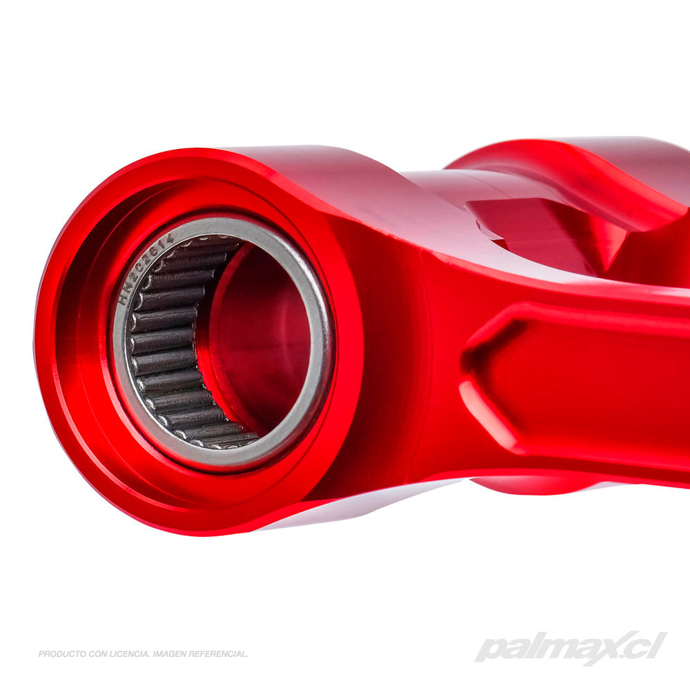 Kit de bieletas para bajar altura (30mm) para Honda CRF (color rojo) | Zeta Racing