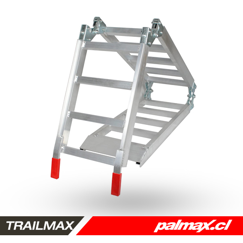 Rampa triple plegable de aluminio  TRAILMAX - PALMAX Tienda de Motos, Ropa  y Accesorios