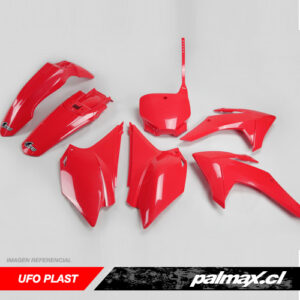 Kit de plásticos rojos para Honda CRF250R y 450 ’17-’21 | UFO Plast