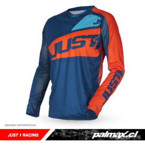 Jersey Motocross / Enduro J-Force Vertigo Blue Orange | Just 1 Racing