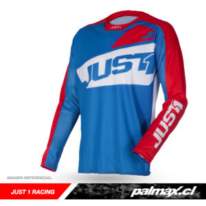 Jersey Motocross / Enduro J-Force Vertigo Blue White Red | Just 1 Racing