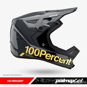 Casco Status DH/BMX Carby Charcoal | 100 Percent