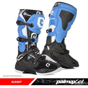 Botas de Motocross / Enduro X-Legend Black/Blue | Eleveit