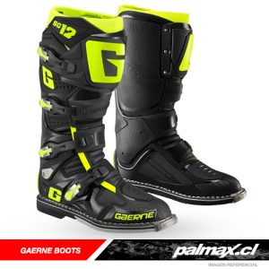 Botas Mx / Enduro SG12 Black Fluo Yellow | Gaerne Boots