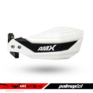 Cubre puños universales Mx/Enduro Stone (Blanco/Negro) | AMX
